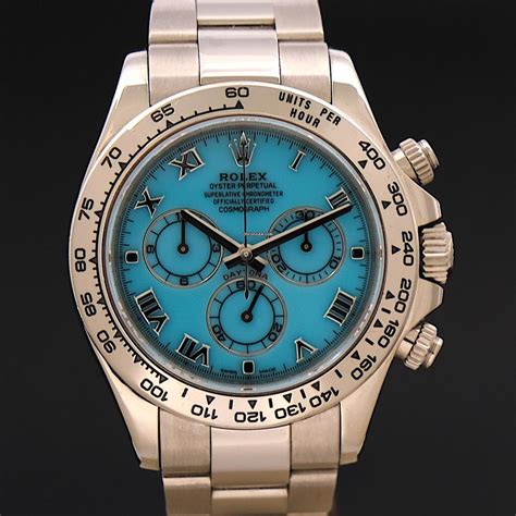 rolex daytona crono blue dial|rolex daytona tiffany blue.